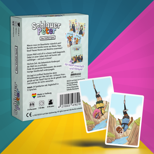 «Schlauer Peter» - das bunte Kartenspiel für weltoffene Kinder zwischen 4 und 99 Jahren | Ideal als Geschenk!