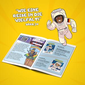 «Schlauer Peter» - das bunte Kartenspiel für weltoffene Kinder zwischen 4 und 99 Jahren | Ideal als Geschenk!